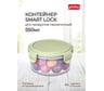 Контейнер для холодильника и микроволновой печи Phibo smart lock 0.55 л, зеленый 431160709