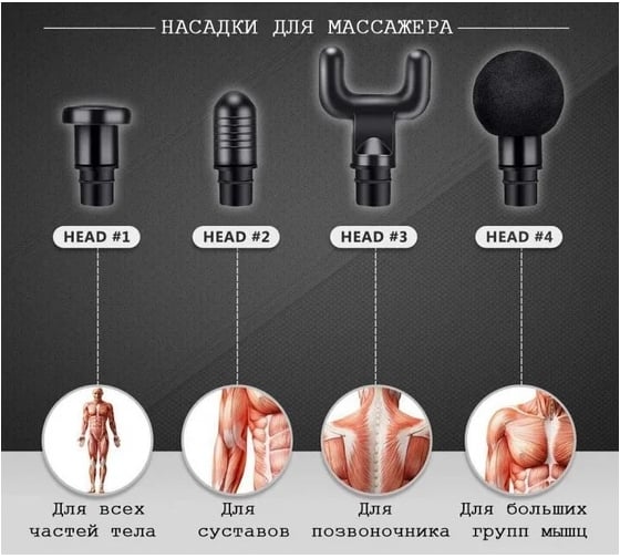 Массажный ударный пистолет Beroma 07824605
