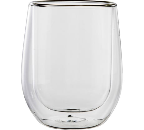 Стакан Leonord AROMA 200 мл, с двойными стенками, боросиликатное стекло 8244