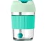 Стакан-непроливайка с трубочкой KissKissFish Rainbow BOBO Cup зеленый G-U36W-213 1