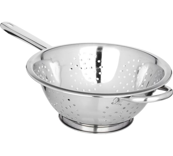 Дуршлаг с ручкой на ножке VETTA нержавеющая сталь, 24 см 812-015 1