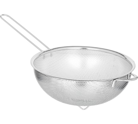Дуршлаг с ручкой VETTA ALS1003-22 22 см, нержавеющая сталь 886-036