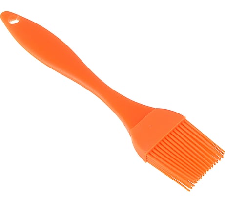 Кондитерская силиконовая кисточка VETTA Практик HS-BR09 оранжевая 881-022