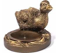 Подсвечник BOGACHO Уточка Ханни бронзовый 72046/бронзовый