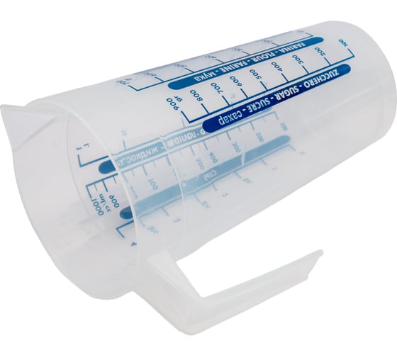Кувшин мерный, 1 л, пластик Cosmoplast 2125
