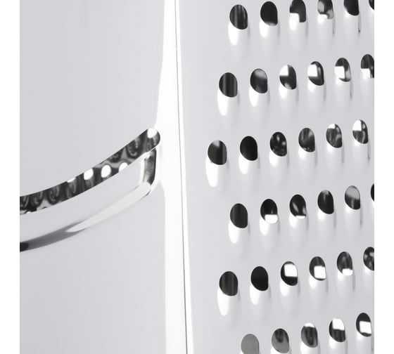Терка VETTA FG0426-9SB 4-х сторонняя, с контейнером, 23 см, нержавеющая сталь 885-112