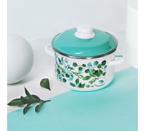 Эмалированная кастрюля VETTA Эвкалипт 4 л 894-506