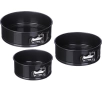 Набор разъемных форм для выпечки VETTA 3 шт., d16\18\20x6,5 см 849-170