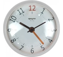 Часы для ванной комнаты Apeyron на присоске, круглые, цвет корпуса белый, пластик PLW200928