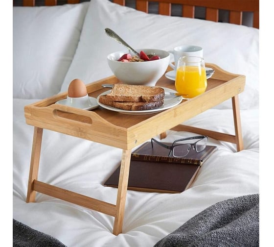 Бамбуковый поднос-столик PERFECTO LINEA Bamboo 50.5x30 см 38-503065