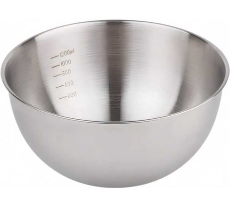 Миска PERFECTO LINEA Chef из нержавеющей стали 18.5 см с мерной шкалой 24-018592