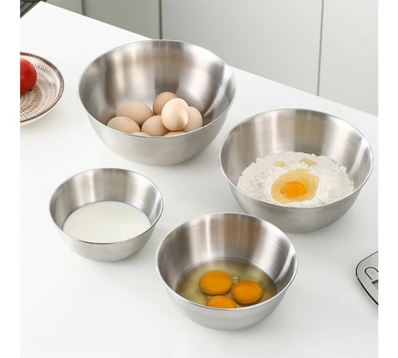Миска PERFECTO LINEA Chef из нержавеющей стали 24.5 см с мерной шкалой 24-024105