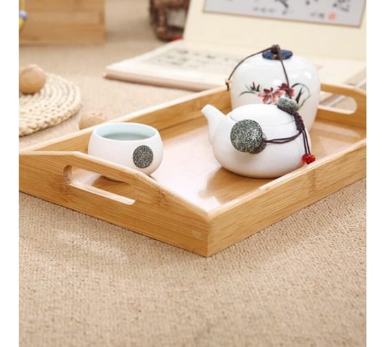 Бамбуковый поднос PERFECTO LINEA Bamboo 46x31 см 38-463106