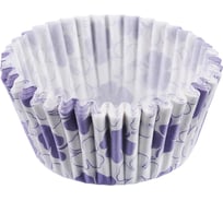 Формы для кексов, маффинов VETTA Цветы 24 шт., бумажные, диаметр 5 см, высота 3.2 см 437-090