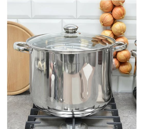 Набор кастрюль Rainstahl RS/CW 2303-06 6 предметов, 11 л, 13.5 л, 16.2 л, 3-шаговое дно х4 2303-06RS/CW BK