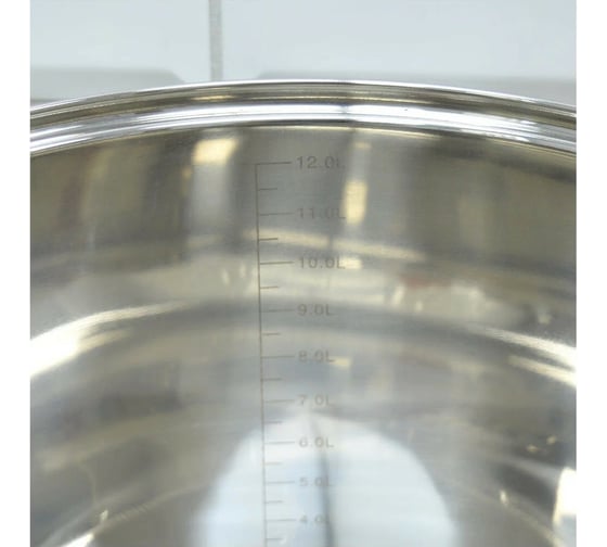 Набор кастрюль Rainstahl RS/CW 2303-06 6 предметов, 11 л, 13.5 л, 16.2 л, 3-шаговое дно х4 2303-06RS/CW BK