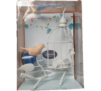 Подсвечник со свечой Beroma птичка с клеткой, в подарочной упаковке 07713541
