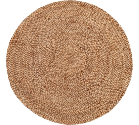 Джутовый коврик ComeForte круглый 150x150 см RJ-02 1