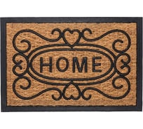 Придверный кокосовый коврик PERFECTO LINEA 40x60 см, Home 22-340602