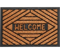 Придверный кокосовый коврик PERFECTO LINEA 40x60 см, Welcome-1 22-534060