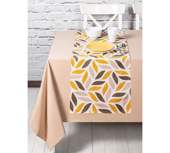 Кухонная дорожка-скатерть на стол Altali 40x140 см, 1 шт., коллекция Ланкастер нуво 298-3091/3