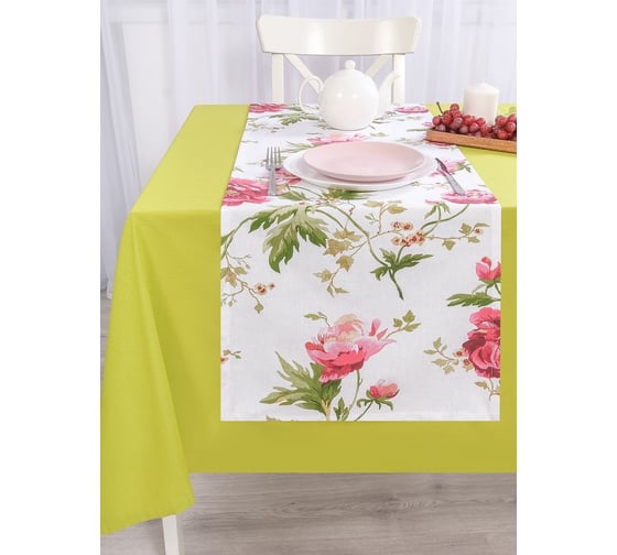 Кухонная дорожка-скатерть на стол Altali 40x140 см, 1 шт., коллекция Джейн Эйр 798-2181/1