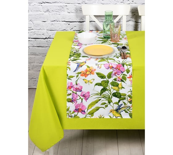 Кухонная дорожка-скатерть на стол Altali 40x140 см, 1 шт., коллекция Колибри 798-1834/1