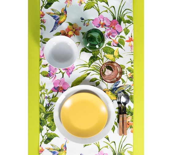 Кухонная дорожка-скатерть на стол Altali 40x140 см, 1 шт., коллекция Колибри 798-1834/1
