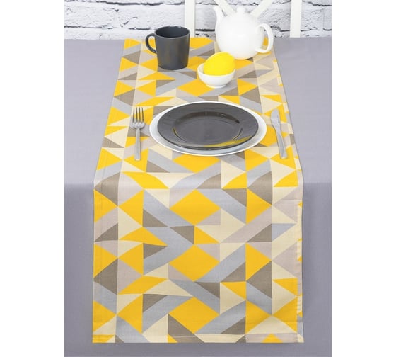 Кухонные дорожки-скатерти на стол Altali 40x140 см, комплект 2 шт., коллекция Кордильеры 2-2143/1