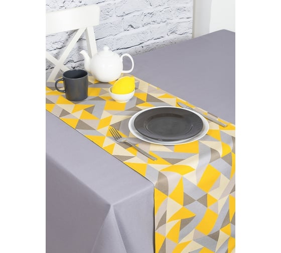 Кухонные дорожки-скатерти на стол Altali 40x140 см, комплект 2 шт., коллекция Кордильеры 2-2143/1