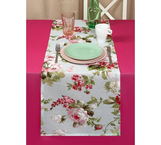 Кухонная дорожка-скатерть на стол Altali 40x140 см, 1 шт., коллекция Мартина P798-1876/1