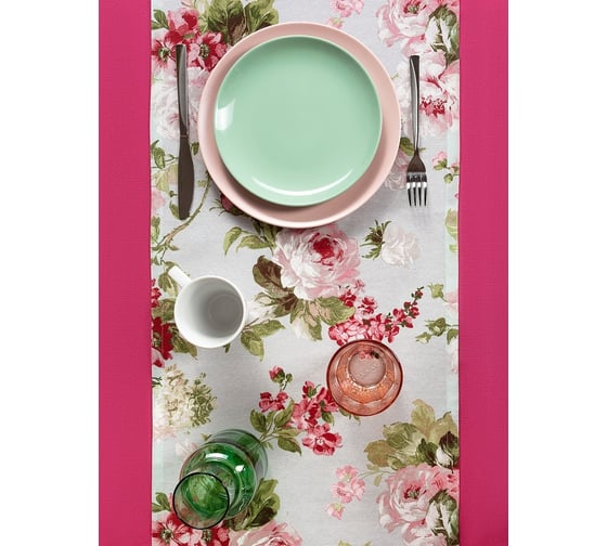 Кухонная дорожка-скатерть на стол Altali 40x140 см, 1 шт., коллекция Мартина P798-1876/1