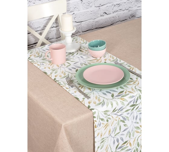 Кухонная дорожка-скатерть на стол Altali 40x140 см, 1 шт., коллекция Лиона 798-2010/1