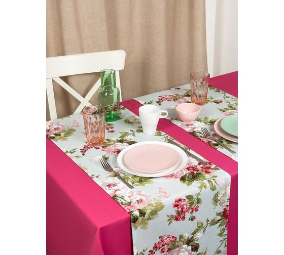 Кухонные дорожки-скатерти на стол Altali 40x140 см, комплект 2 шт., коллекция Мартина 2-1876/1 1