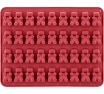 Силиконовая форма для льда и шоколада Walmer Gummy Bears 18х13х1 см W27181301