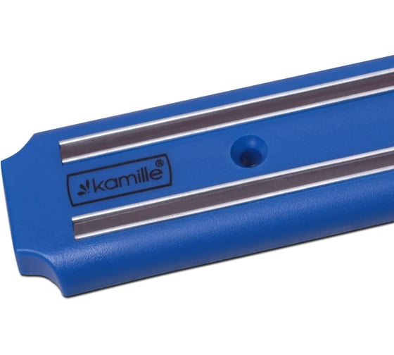 Магнитный держатель для ножей Kamille 38x5x1.5 см, красный, синий, зеленый, фиолетовый 1052