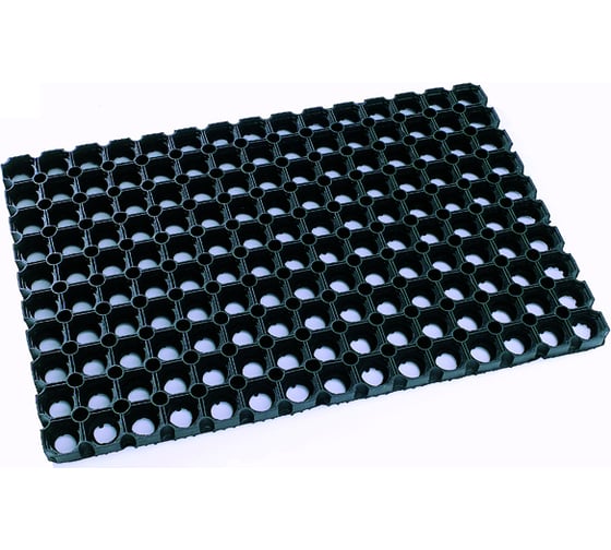 Резиновый ковер для входной зоны HAMAT ДОМИНО/DOMINO 80х120 см, 16 мм 350/04
