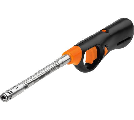 Зажигалка TDM ELECTRIC для газовой плиты с пьезоэлементом газовая ЗГ-02, с регулировкой уровня пламени, многоразовая заправка, гибкий носик SQ2511-0002