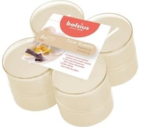 Чайные свечи Bolsius кор. 8 шт., 8 часов, ваниль 101925221875