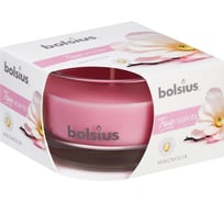 Свеча в стекле Bolsius 50х80 мм, магнолия 101925256704