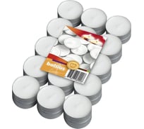 Чайные свечи Bolsius упак. 30 шт., 3.5 часа, белые 103630296700