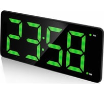 Сетевые часы BVItech зеленый/черный BV-475GKx
