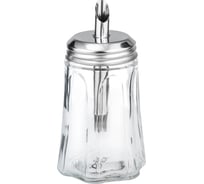 Сахарница с дозатором Lara 200 мл, стекло, сталь LR08-32
