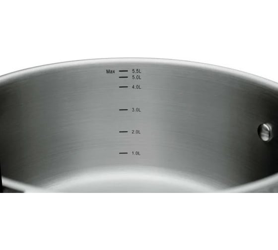 Пароварка RONDELL 26 см., 3 перфорированных уровня 5,5 л - нижний ярус RDS-1103
