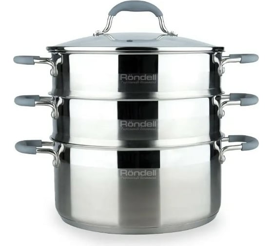 Пароварка RONDELL 26 см 13 л 5,5 л - нижний ярус RDS-751