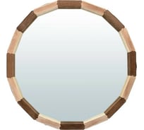 Зеркало-бочонок Банные Штучки «Контраст» 32 см, липа 31232