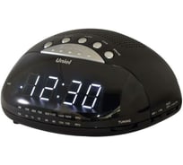 Сетевые радио-часы UNIEL белый/черный UTR-21W