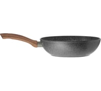 Вок Lara WOK GRANIT серия PALERMO кованный алюминий, 24х7 см, индукция, крышка LR01-57-24 WOK PALERMO