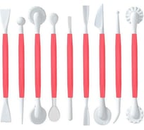 Набор приспособлений для моделирования кондитерских украшений Beroma 9 шт. 07821468