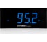Радиочасы FIRST LCD-дисплей 1.8, синий, тюнер цифровой, FM с памятью FA-2420-4 Black 3